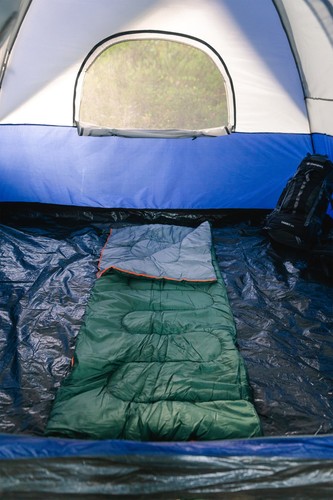 Scout Rect Sleeping Bag Forest Green