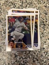 2023 Topps Update US242 Blake Perkins 10 Count Rookie Card Lot Milwaukee Brewers