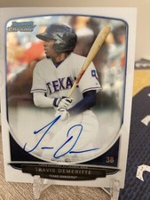 2013 Bowman Draft Picks & Prospects - Chrome Prospect Autographs #BCA-TD Travis