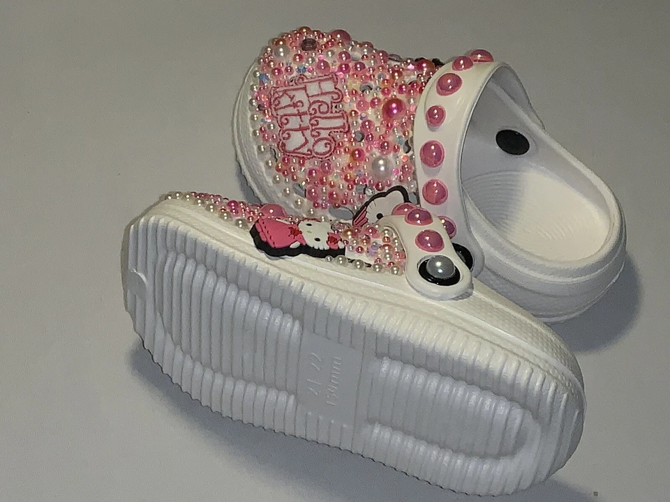 Zapatos con zueco Hello Kitty para niños pequeños Foto 4 de 4