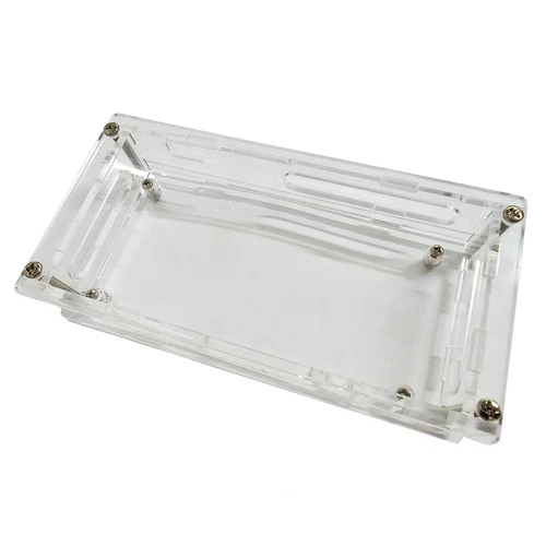 Acrylic Case Frame White Case For RTD2566 HDVGA LCD Controller Board