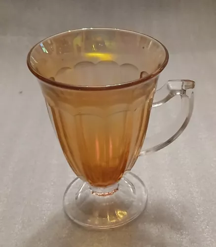 Vintage 1920's Early Imperial Marigold Carnival Glass Colonial Mug