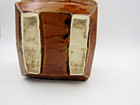 McCoy Pottery Brown Square Lily Planter 4" — photo 4