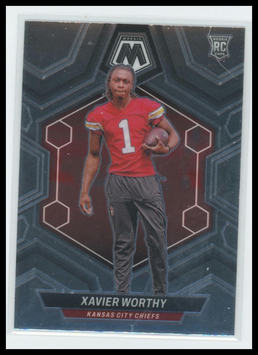 Xavier Worthy 2024 Panini Mosaic #328 Kansas City Chiefs