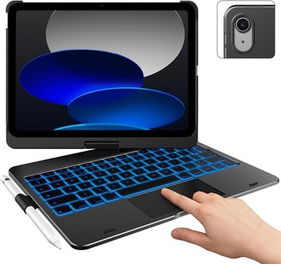typecase Tastatur Hülle für iPad A16 11. Gen 2025 11 Zoll / 10. Gen 2022 10.9 i