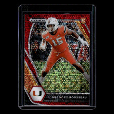 Gregory Rousseau Rookie #144 2021 Panini Prizm Draft Picks Football Card NFL NM