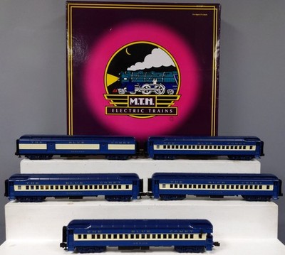 MTH 20-4021 O Gauge Jersey Central 70' Madison Passenger Car Set (Set of 5) EX
