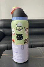Owala 32oz FreeSip Cat Collage Catwala Bottle Urban Outfitters Exclusive