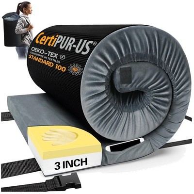 Travel-Friendly Camping Mattress - Memory Foam Sleeping Mat
