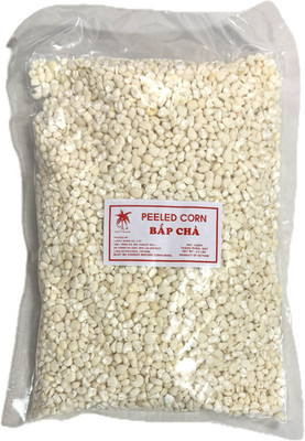 2.2 lb Coconut Tree Dried Peeled Corn Bap Cha, Product of Vietnam