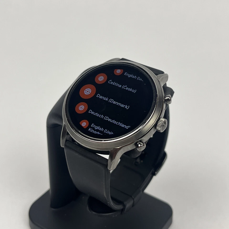 Fossil поколения 5 Carlyle (DW10F1) - GPS серебро 44 мм - * работает * - Изображение 2 из 4