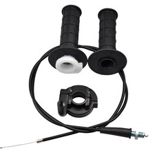 Twist Throttle Accelerator Handle Grips and Cable Set for 7/8" 50cc 150cc 250...