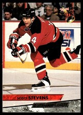 Scott Stevens 1993-94 Ultra #189 Devils NHL READ FREE SHIPPING AutographDen