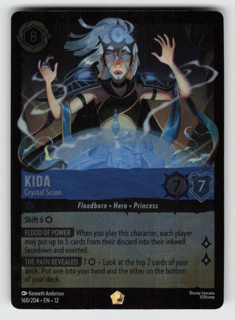 Cold Foil Kida - Crystal Scion 160/204 Legendary Wilds Unknown Near Mint