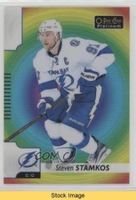 2017-18 O-Pee-Chee Platinum Rainbow Color Wheel Steven Stamkos #70 READ hj3