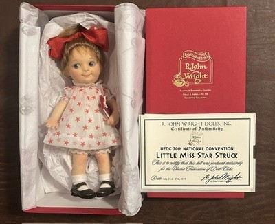 R. John Wright 7 1/2'' Little Miss Star Struck  Doll UFDC 70th Annual Convention