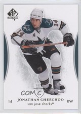 2007-08 SP Authentic Jonathan Cheechoo #84 b1t