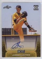 2020 Leaf Draft Auto Gold Jagger Haynes #BA-JH1 Auto 11qz