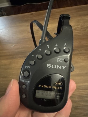 Sony Walkman Headphones Fm/am Tested Works Well Good Condition