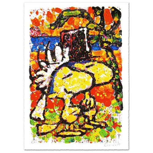 Tom Everhart Hitched Hand Pulled Original Lithograph #'d SIGNED, COA
