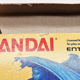 NES DRAGON SPIRIT BOX ONLY Foam Manual   Bag. No Game BANDAI 