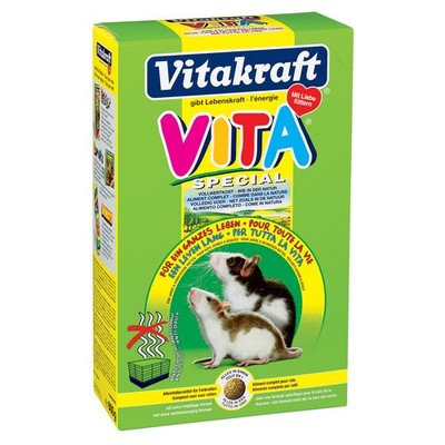 VITAKRAFT Vita Special  Ratte - 600 g - Rattenfutter Futter Nagetiere Farbratten