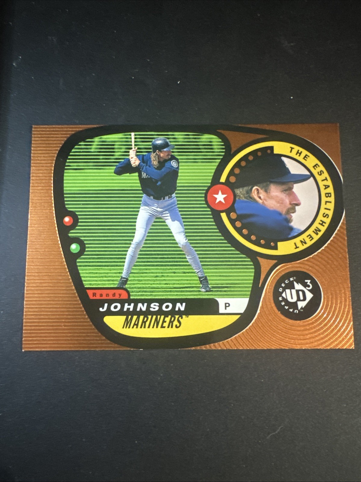 1998 Upper Deck UD3 Randy Johnson The Establishment Bronze EM69/159/TE39 ⚾️⚾️⚾️