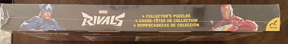 Marvel Rivals Puzzle Coleccionista Juego de 4 SELLADOS NUEVOS EN CAJA 109 Foto 3 de 4
