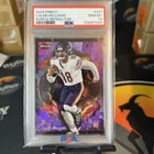 2024 TOPPS FINEST CALEB WILLIAMS #267 RARE PURPLE REFRACTOR RC /125 PSA 10