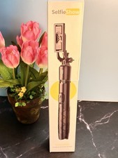 Nib SelfieShow Q16SS Stable Wireless Selfie Stick Tripod Remote Black Universal