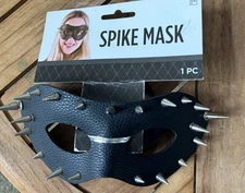 NEW Metal Spike Adult Masquerade Goth Halloween Mask Themed Party Goth Steampunk
