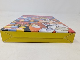 Dr. Mario Complete CIB Nintendo NES Box Manual 1990 Styrofoam