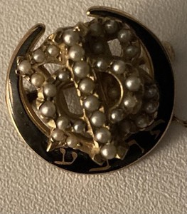 Vintage Gamma Phi Beta sorority pin 