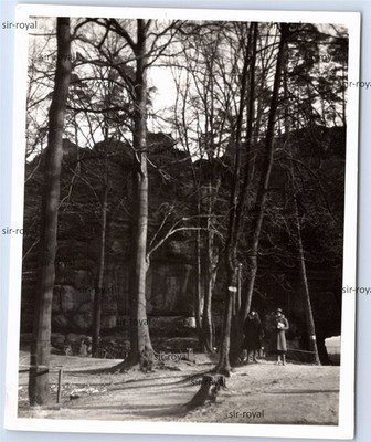 Cowshed Rock 1931 - Saxon Switzerland - Photo 9x11cm