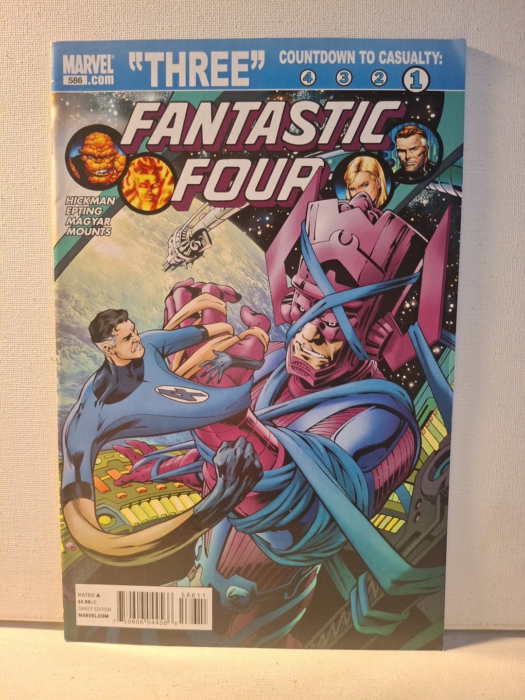 Fantastic Four #586 Marvel Comics 2011