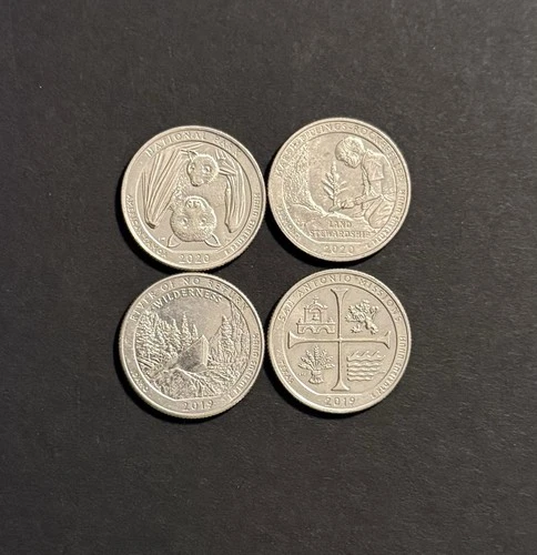 LOT OF 4 WEST POINT QUARTERS 2- 2019 2- 2020 V75 PRIVY