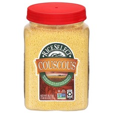 RiceSelect Original Couscous, Moroccan Style Couscous, 26.5 oz Jar.