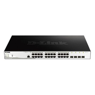 D-Link 28-Port Layer 2 Smart Managed Gigabit PoE Switch (dgs-1210-28mp)