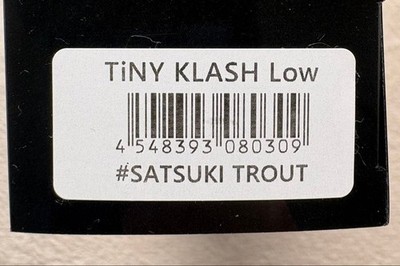 DRT TINY KLASH SATSUKI TROUT Color 2oz Swimbait Low Float NEW