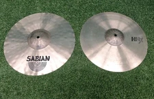 ⚡Sabian HHX X-Celerator 14" Hi-Hat Cymbal Pair 2495gr⚡