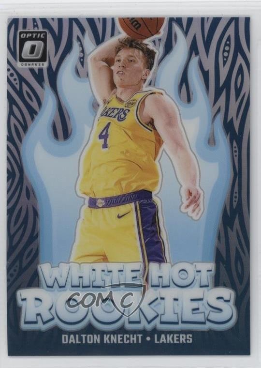 2024 Panini Donruss Optic White Hot Rookies Holo Prizm Dalton Knecht #9 RC 10ps