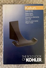 KOHLER Katun Robe Hook in Matte Black K-R26120-BL