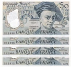 Top Quality: Ticket From 50 Francs Quentin de La Tour 1992 Alphabet Z.70 New