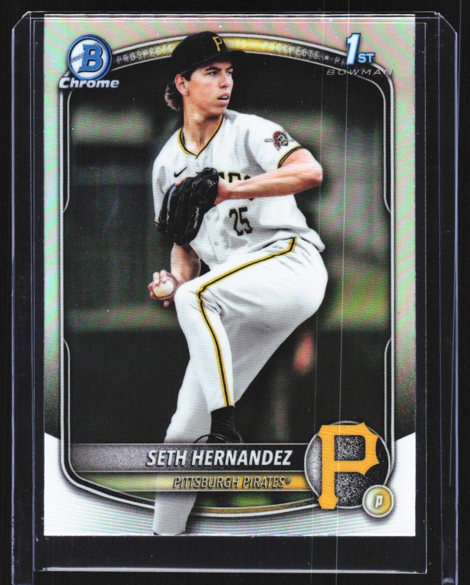 2025 Bowman Draft #BDC-25 Seth Hernandez Chrome Refractor