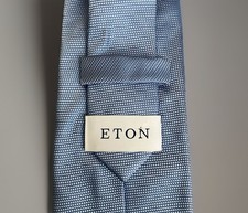 ETON Tie Mens 100% Silk Necktie Made in ITALY...