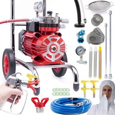 Machine à enduire les membranes Testarossa 3500W 18L/Min avec tuyau de 8m 3 buse