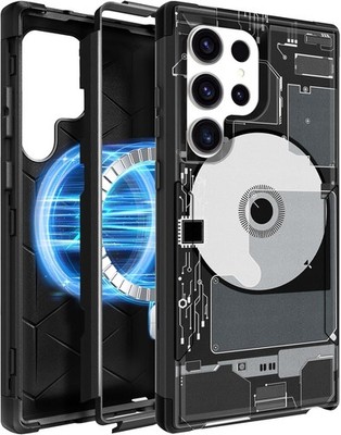 Heavy Duty for Samsung Galaxy S23 Ultra Case - Shockproof Protective Rugged Cove