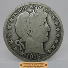1915-D Barber Silver Half Dollar - #C55325NQ