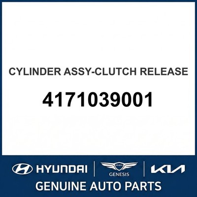 2000-2006 Kia Optima Zylinderbaugruppe - Kupplungsausrücker OEM Neu 4171039001