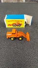 Matchbox Lesney No69 Hatra Tractor Shovel Orange Original Box Loose Tires *read